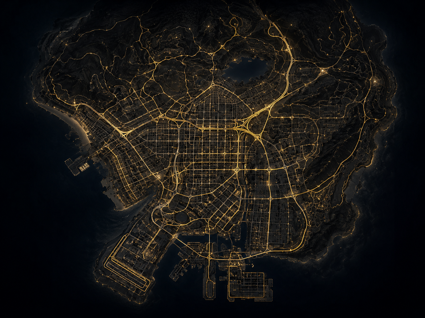 Bean Machine — Los Santos network map
